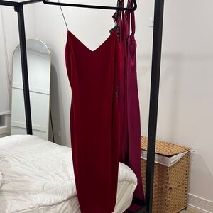 Windsor Strapless Red Dress